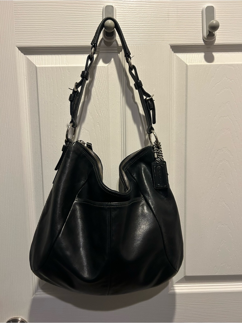 Vintage Y2K COACH Madison Leather Hobo Bag 12684